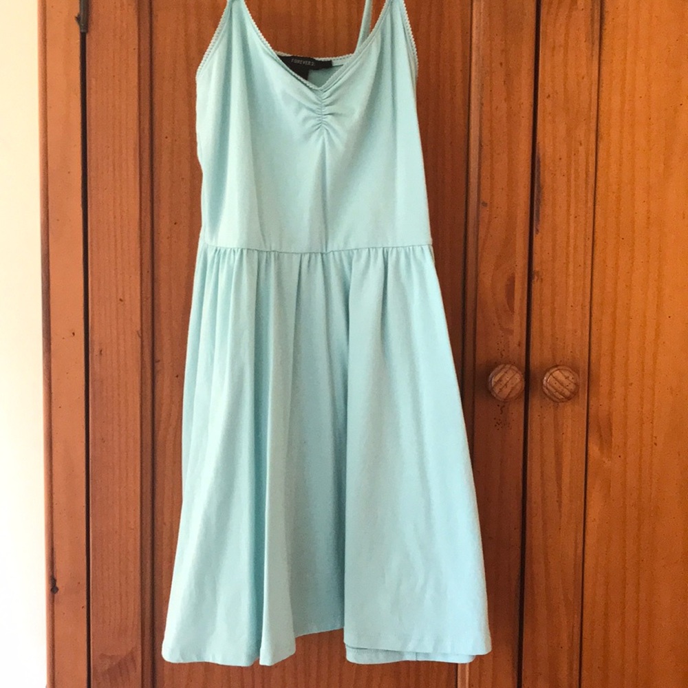 Baby Blue/Green Pastel Dress